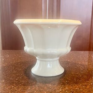 Classic Ivory Pedestal Vase